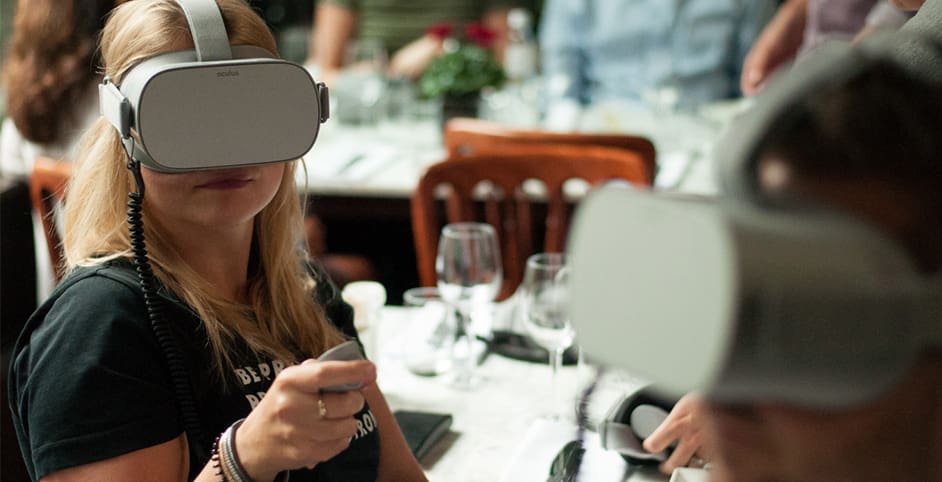 VR dining in alkmaar
