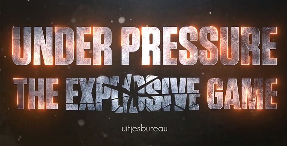 under pressure the explosive game logo