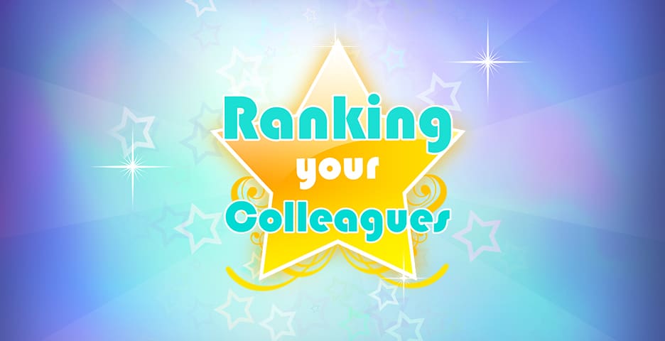 Ranking Your Colleagues Uitjesbureau